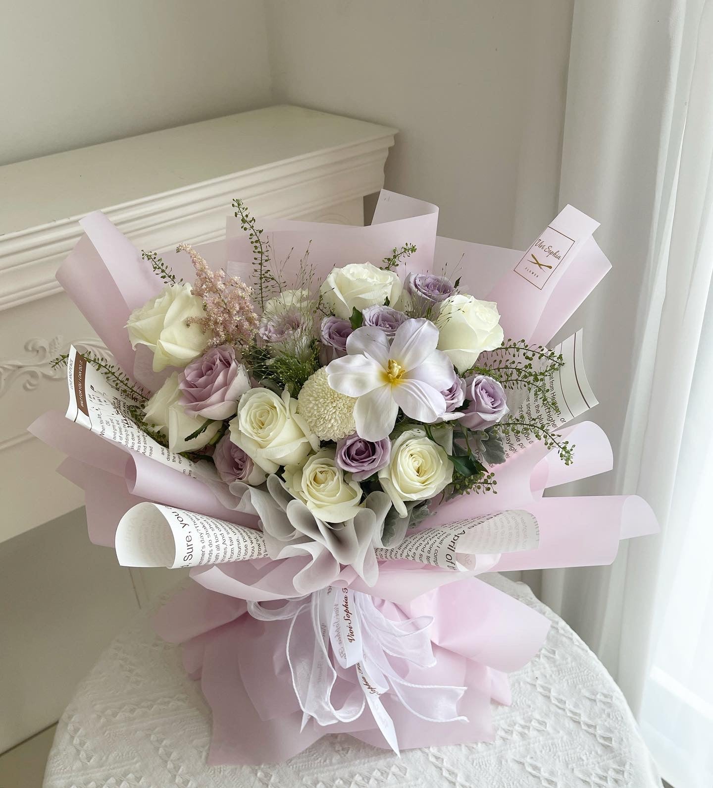 Purple mixture M size