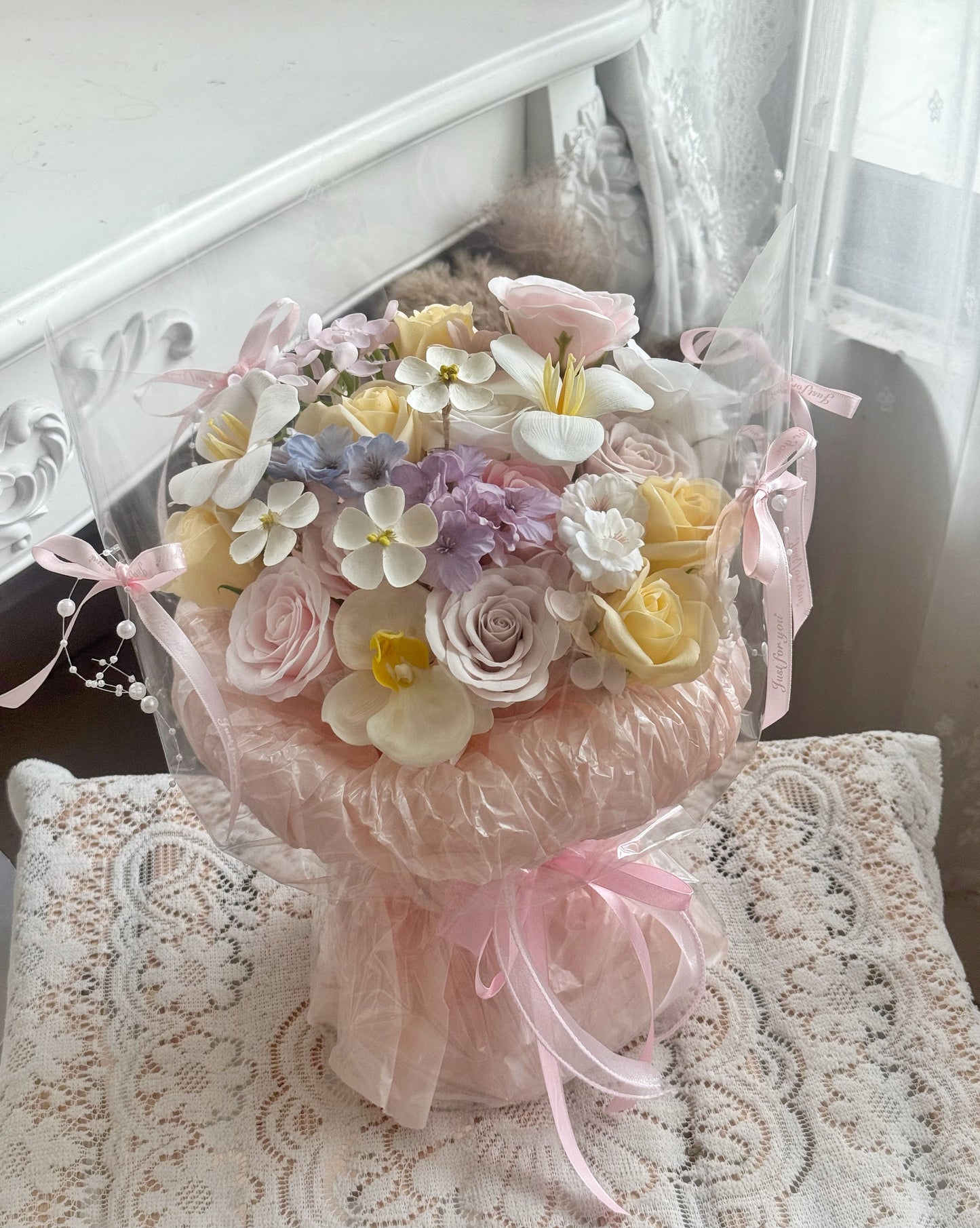 Soap Flower mixture