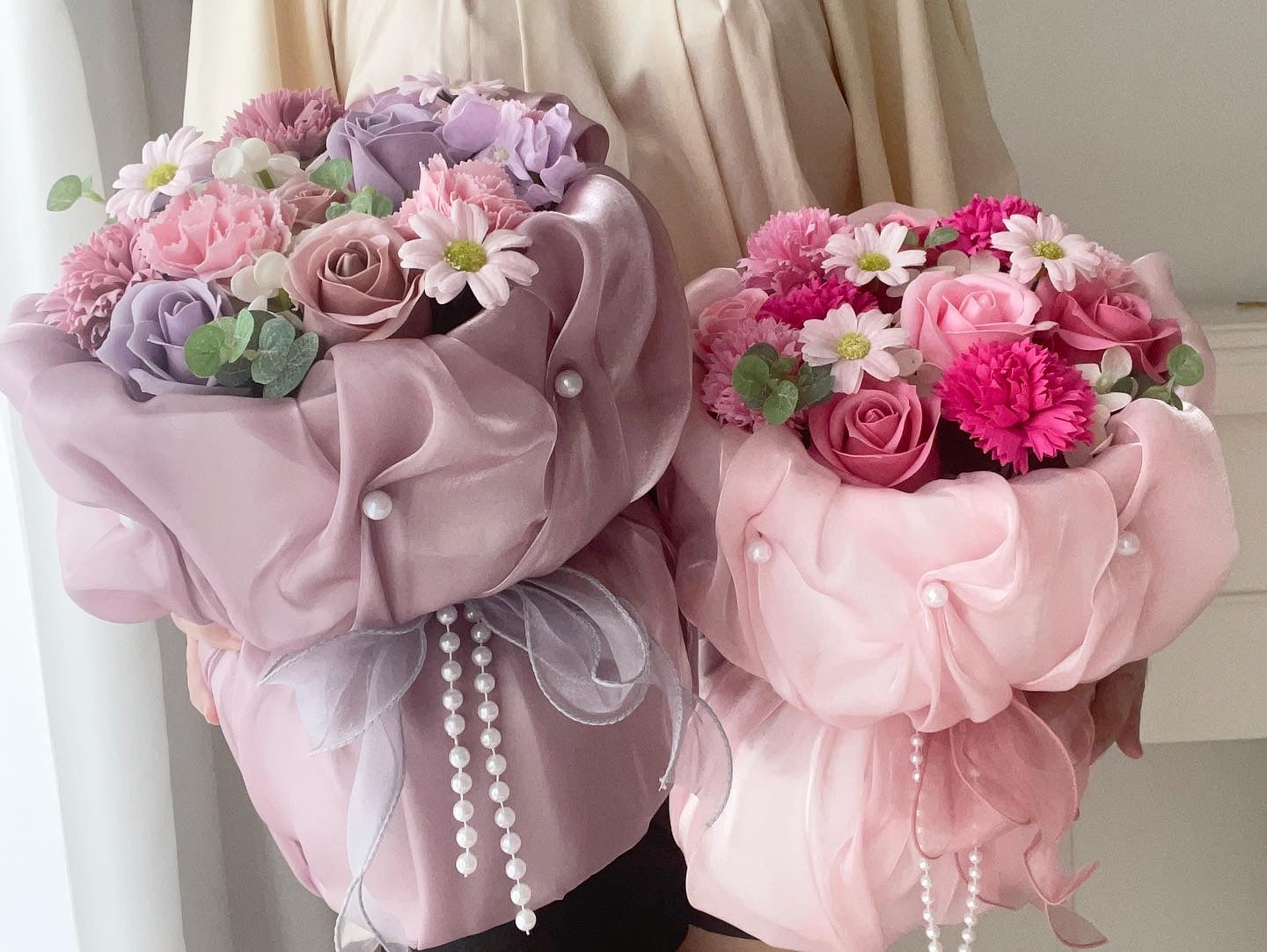 Euro style romantic Soap flower