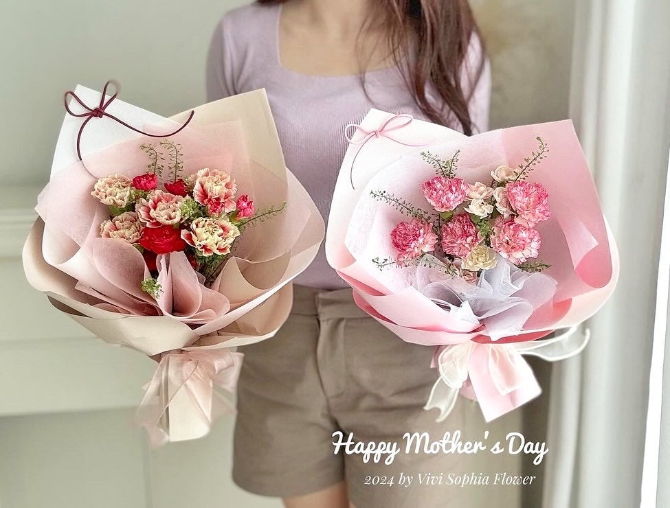 Carnation bouquet Mother’s Day 2024