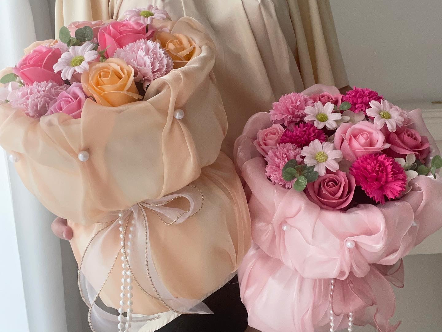 Euro style romantic Soap flower