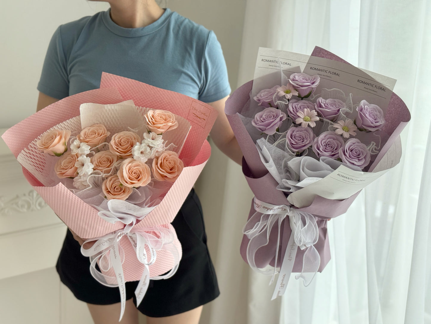 Premium soap flower bouquet