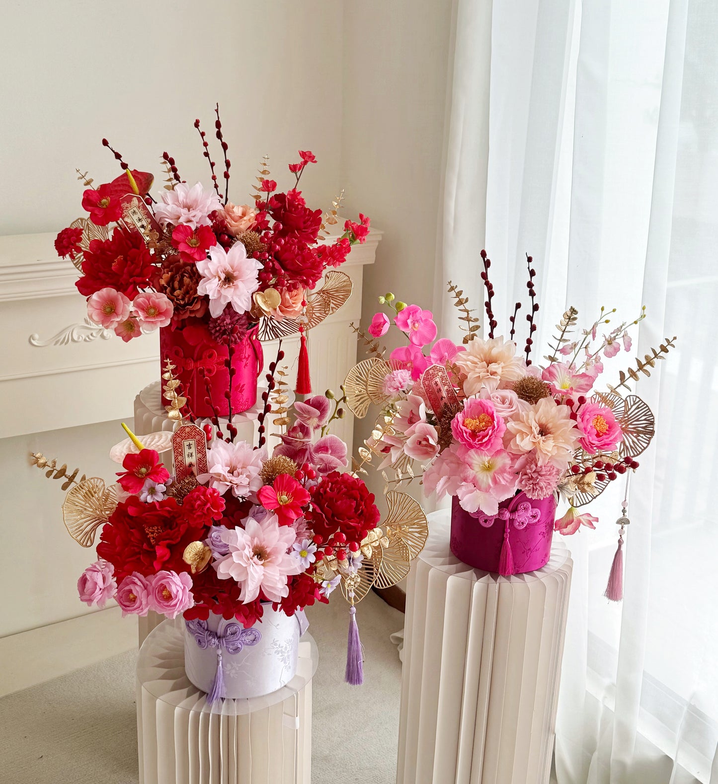 灵蛇显瑞 | 富贵吉祥 Chinese Prosperous Flower