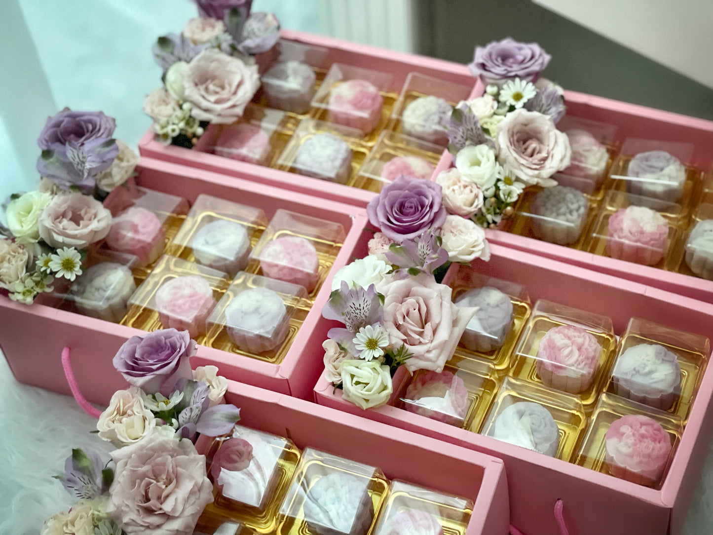 Mooncake flower box