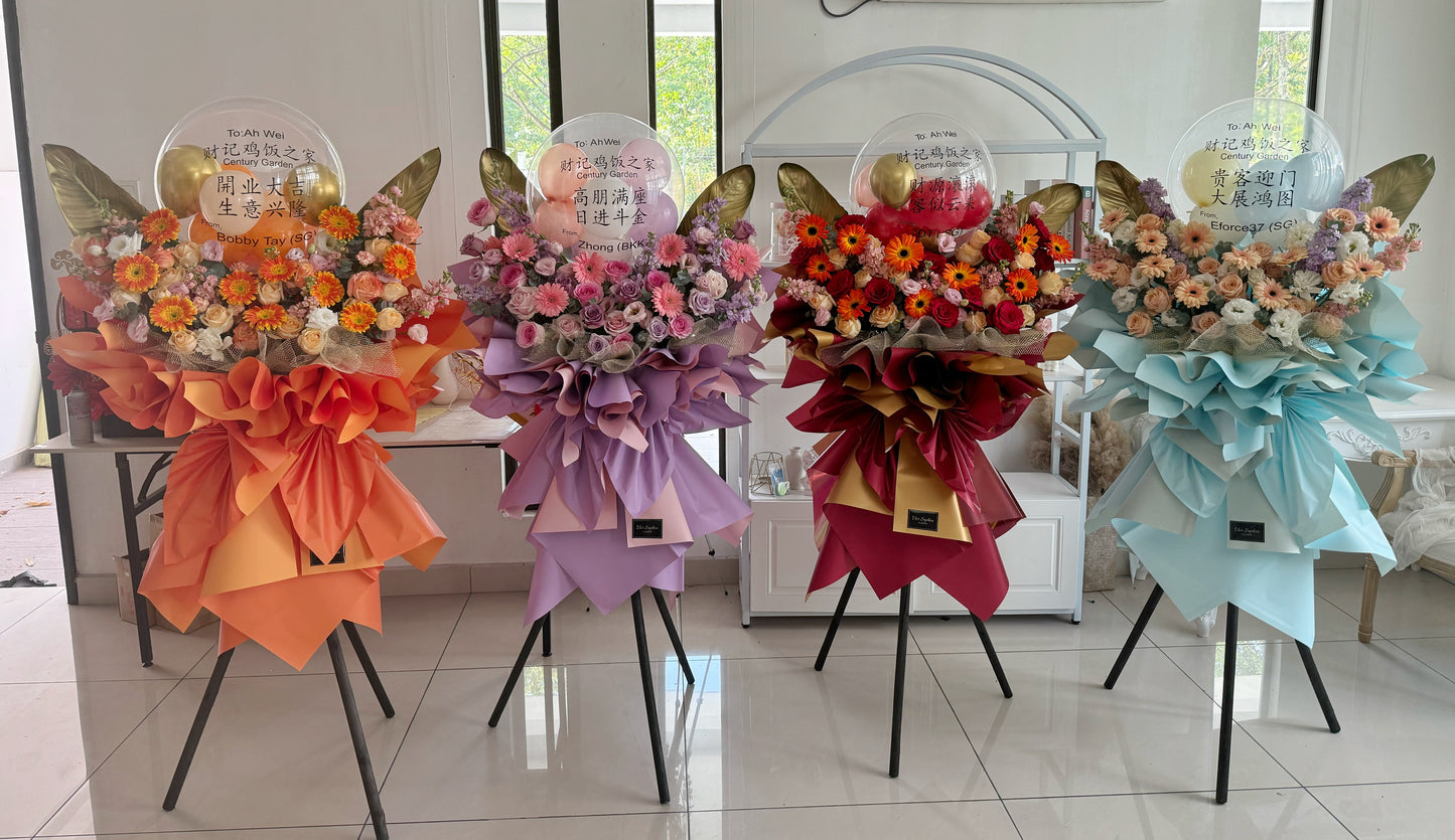 Grand Opening Flower Stand