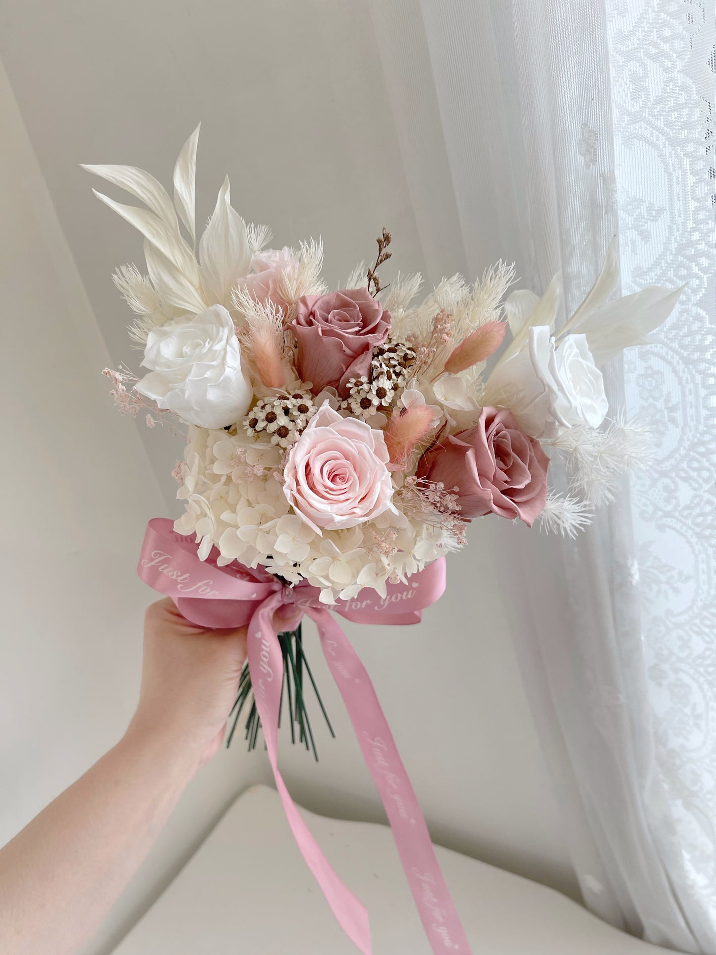 Preserved bridal bouquet