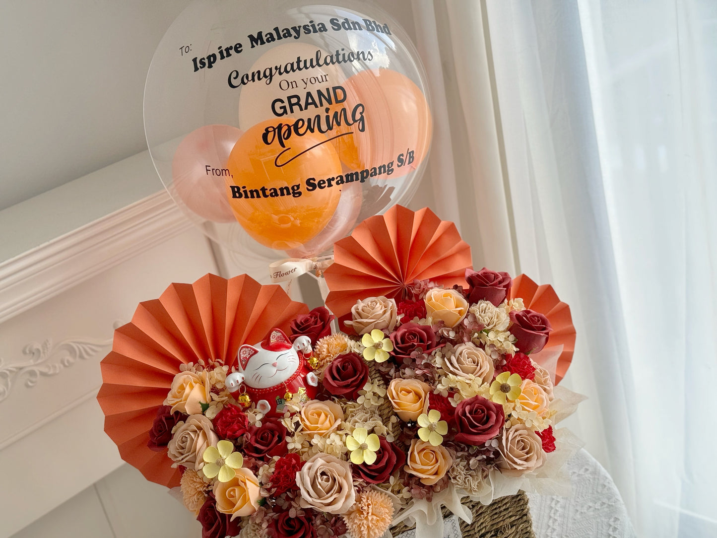 Grand opening Table arrangement