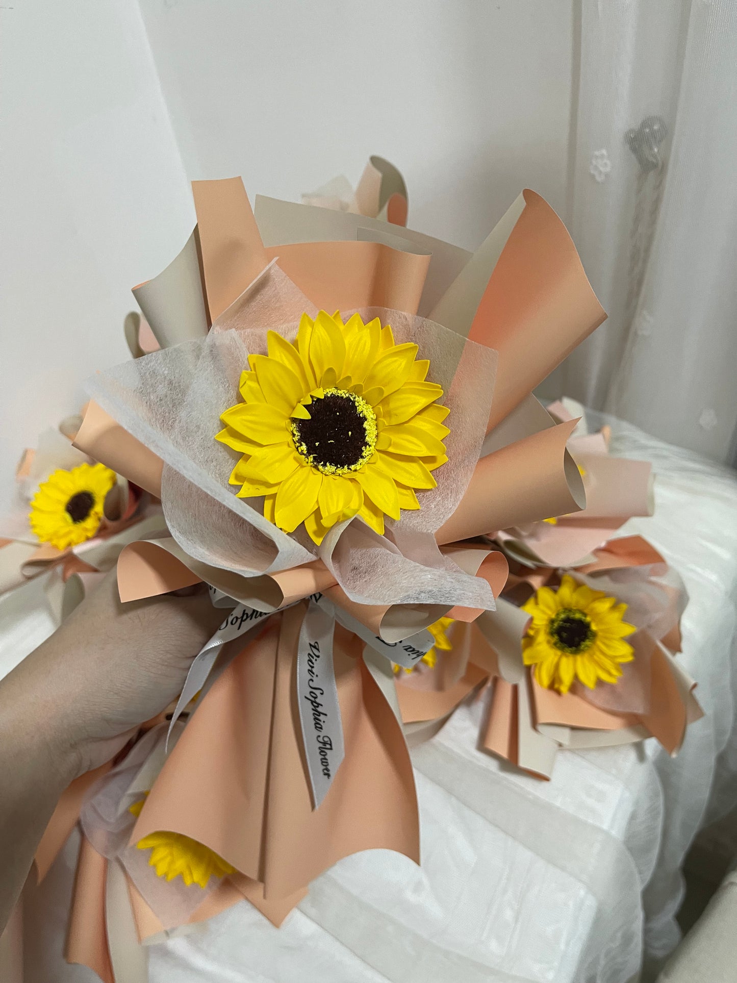 Soap flower Gerbera