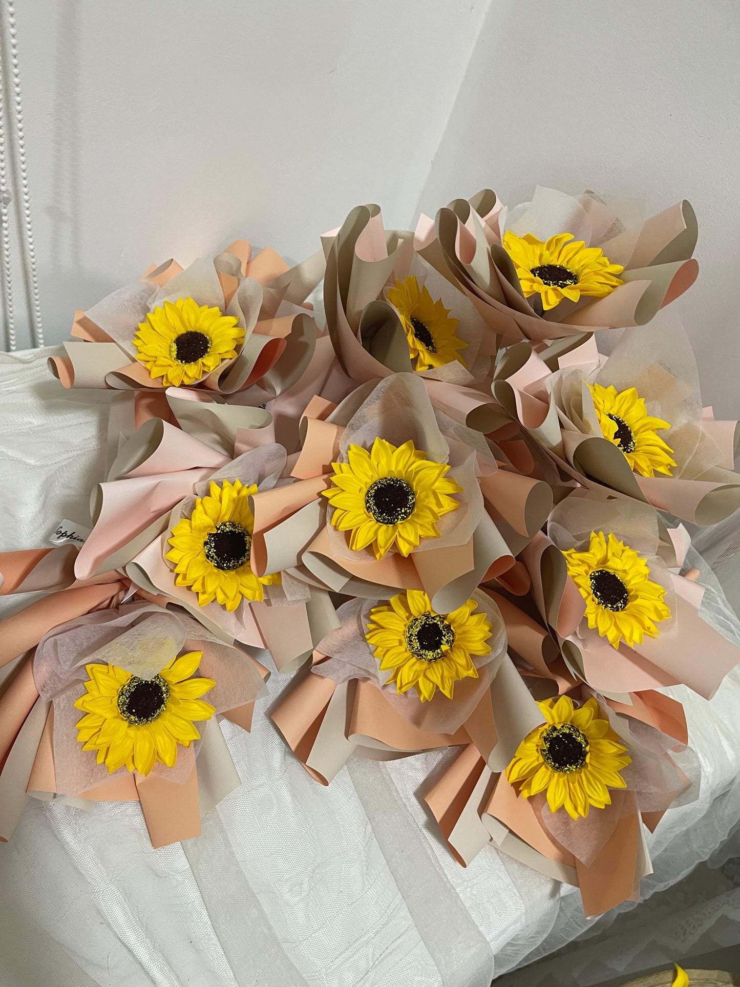 Soap flower Gerbera