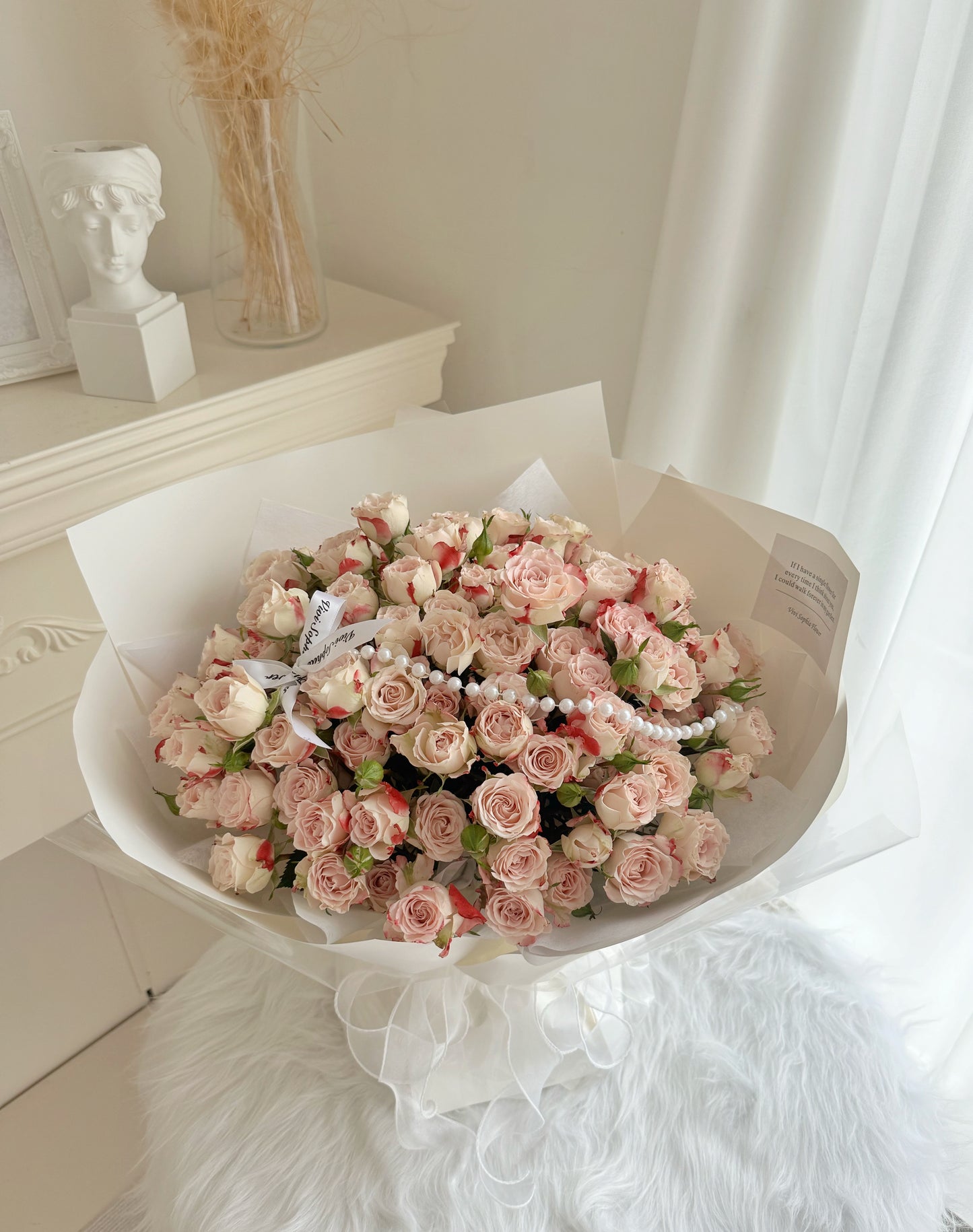 折色小玫瑰 rose spray M size