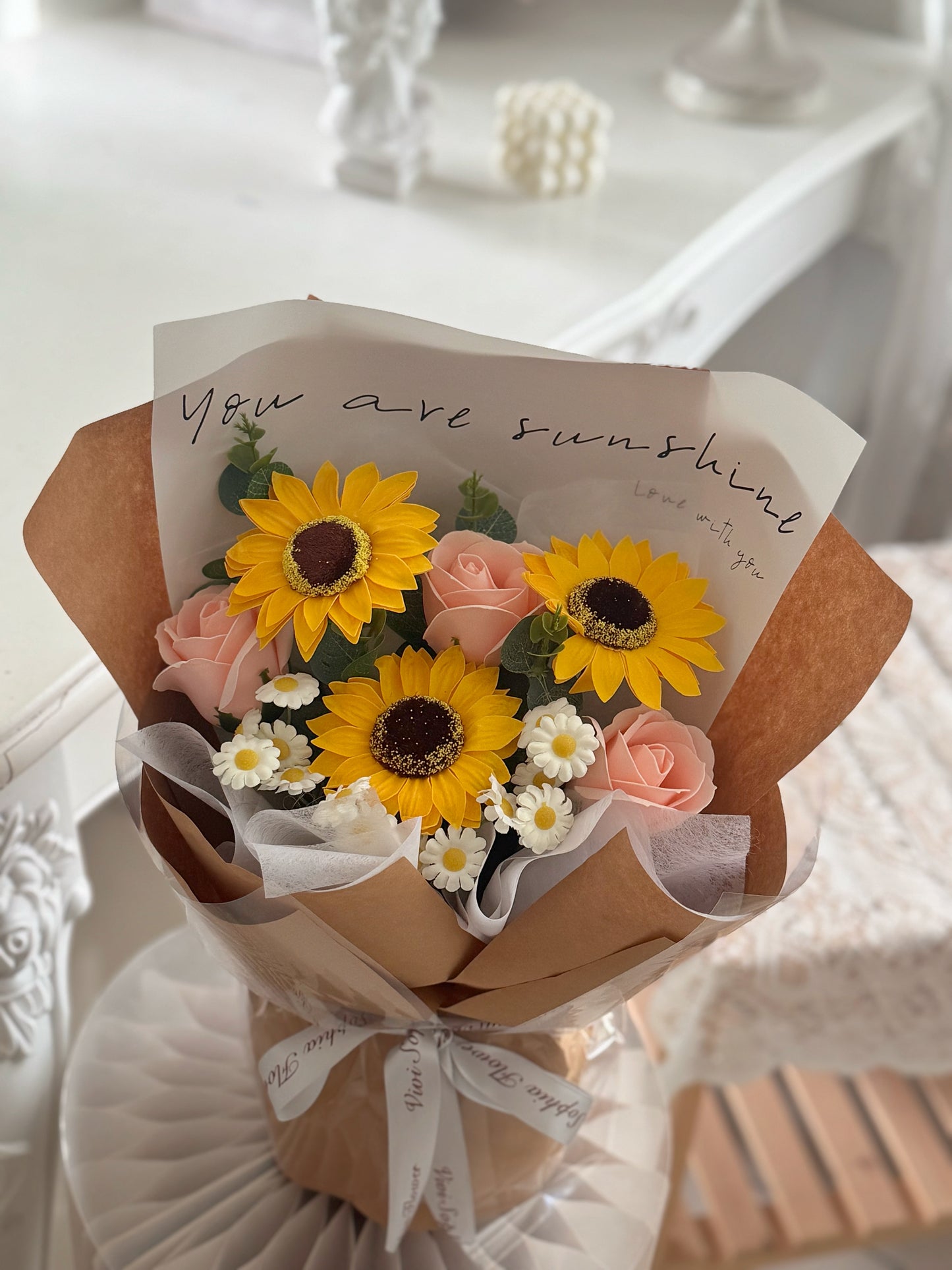 Soap Flower sunflower