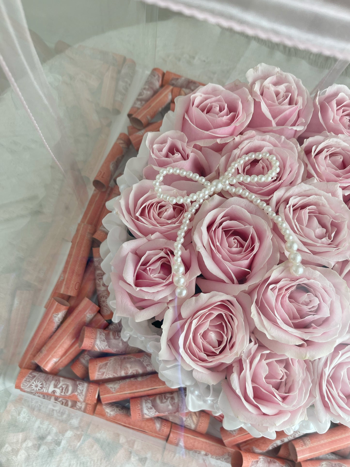 Cash money flower box