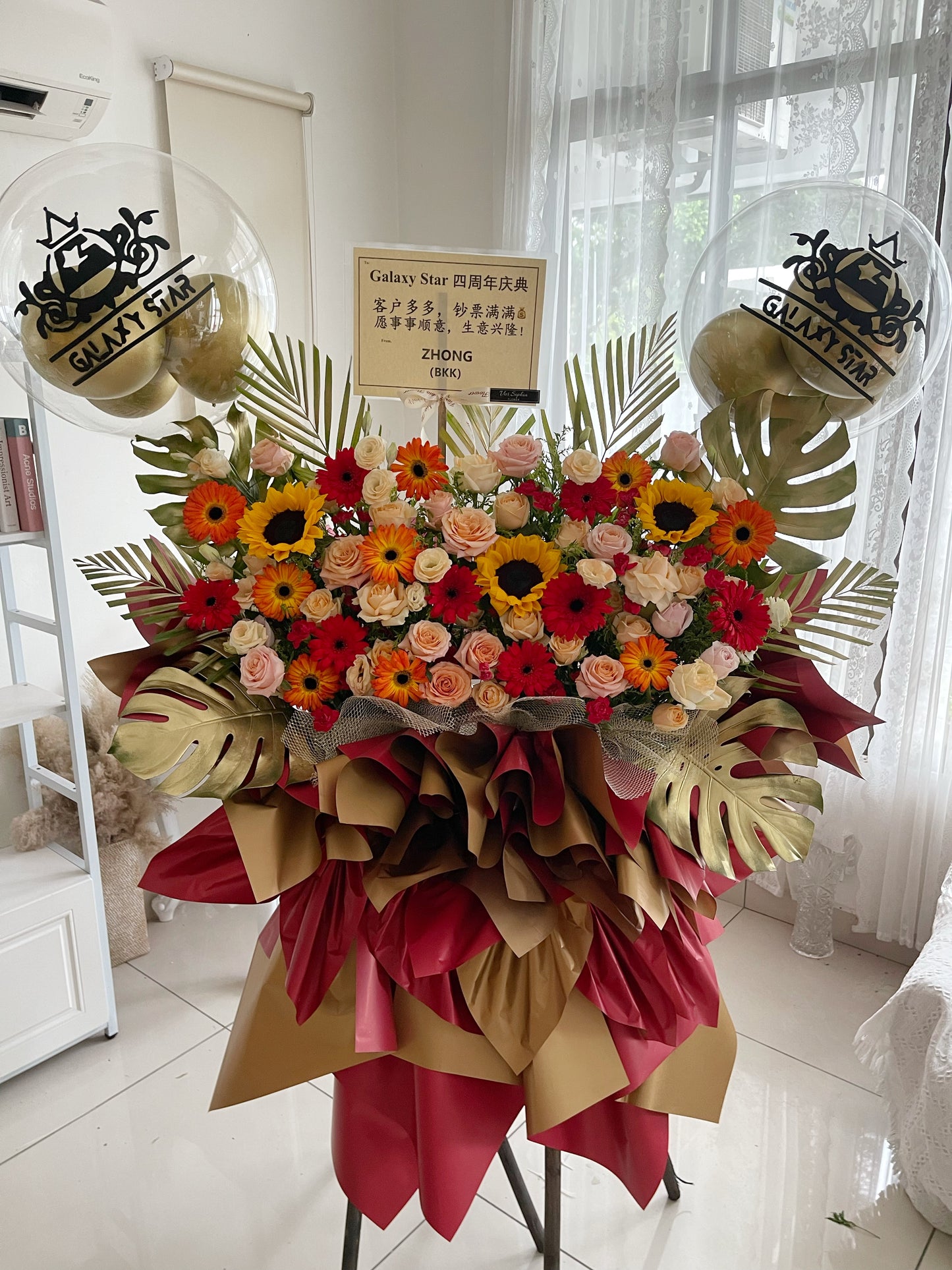 Grand Opening Flower Stand