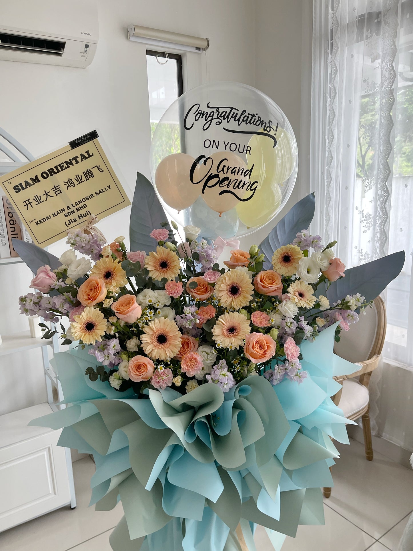Grand Opening Flower Stand