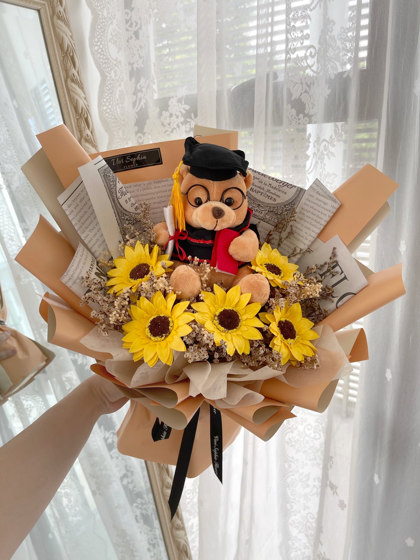 Graduation bouquet *soap flower