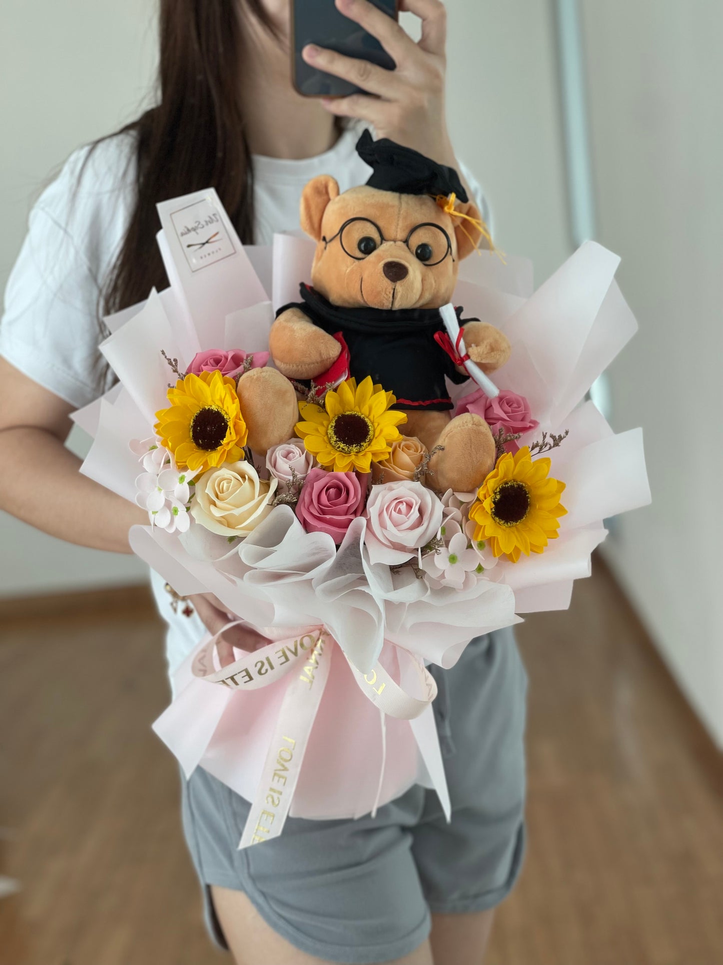 Graduation bouquet *soap flower