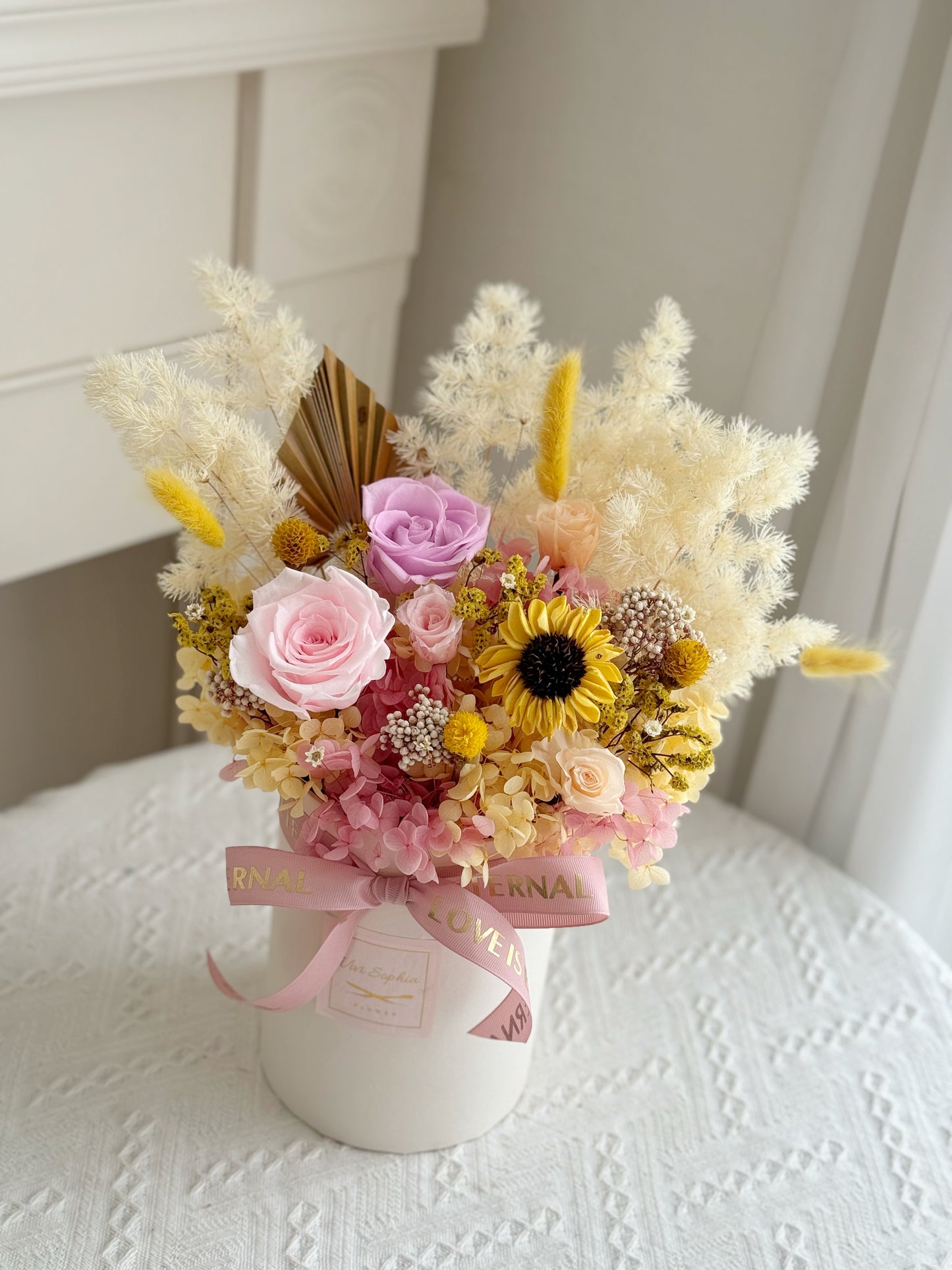 Preseved flower box