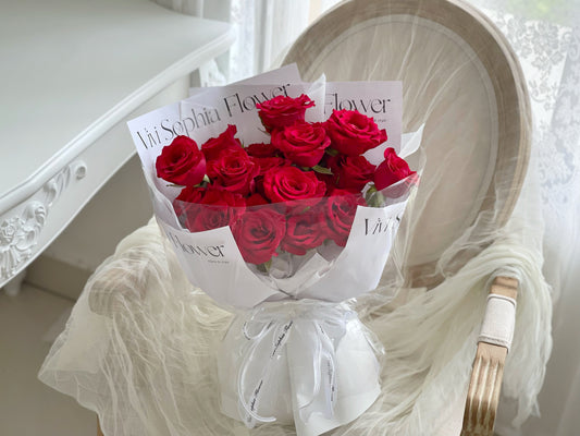 19 Roses bouquet