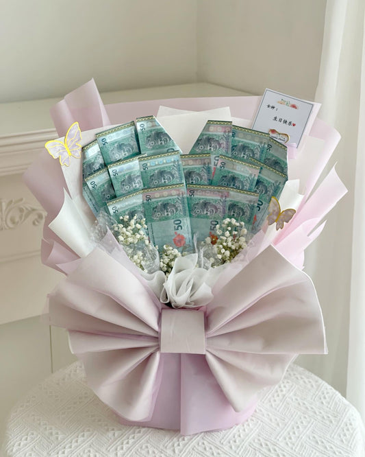 Cash money bouquet