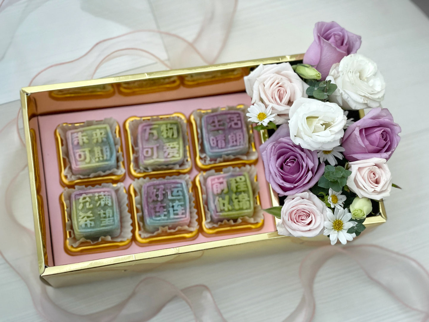 Mooncake flower box