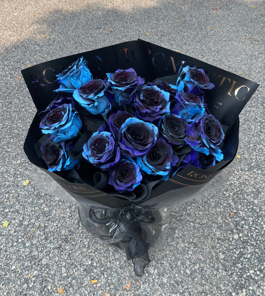 Cosmic Blue Roses