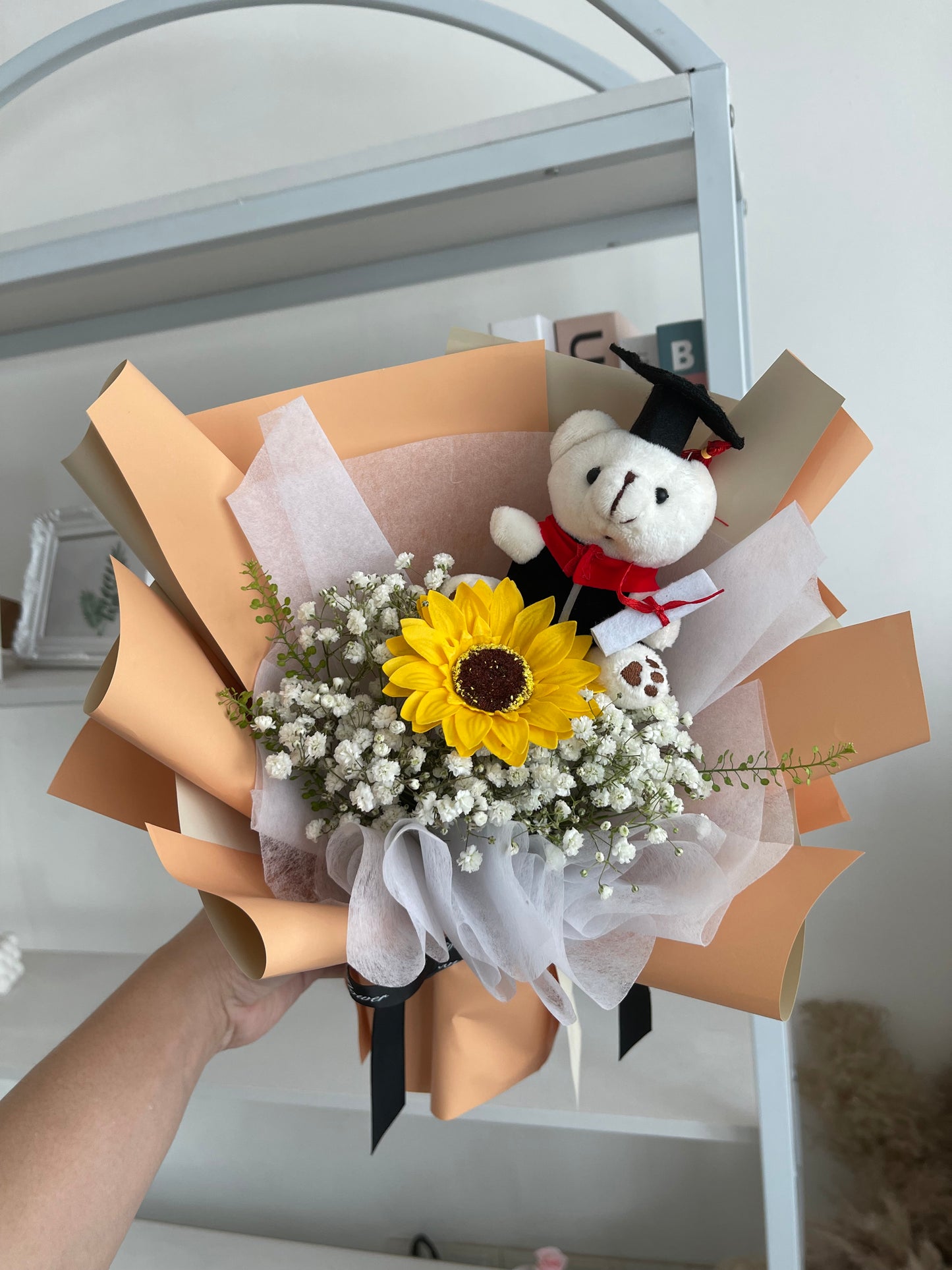 Graduation bouquet s size