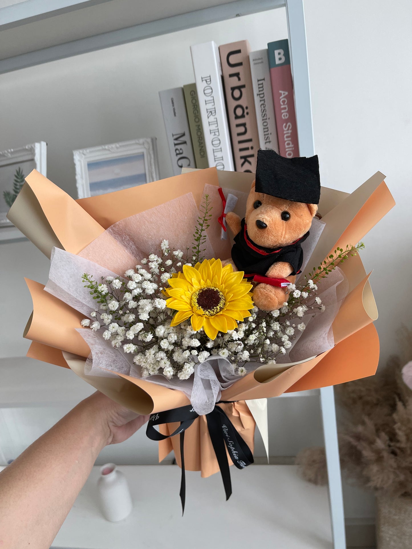 Graduation bouquet s size