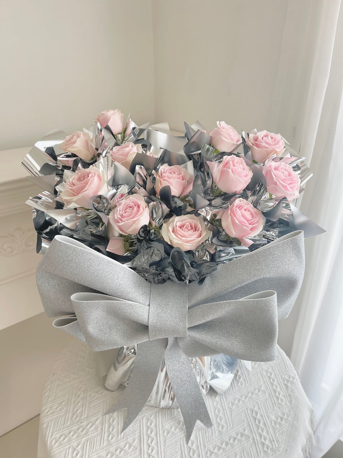 Bling bling Ribbon Roses