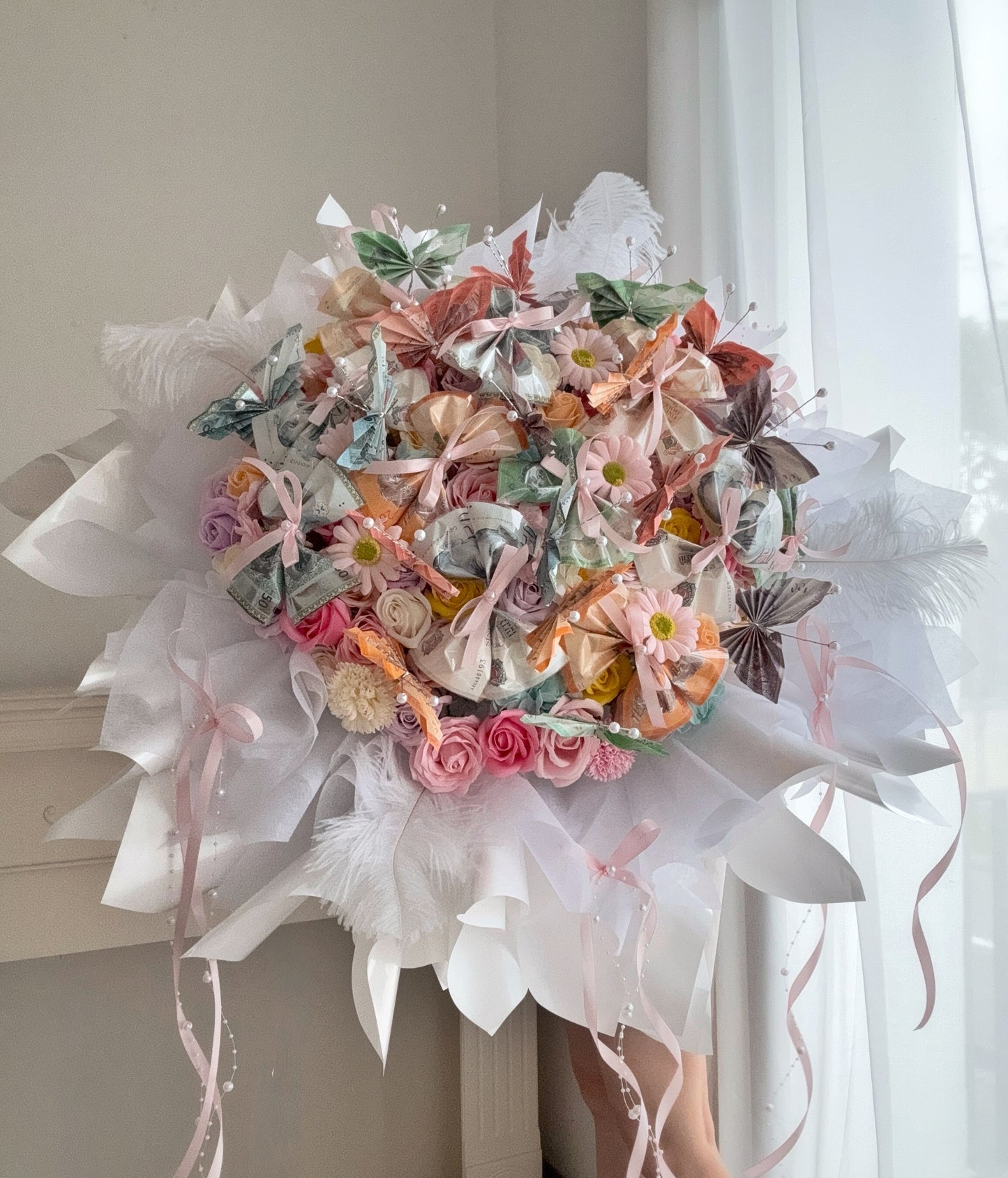 Cash Soap Flower Bouquet