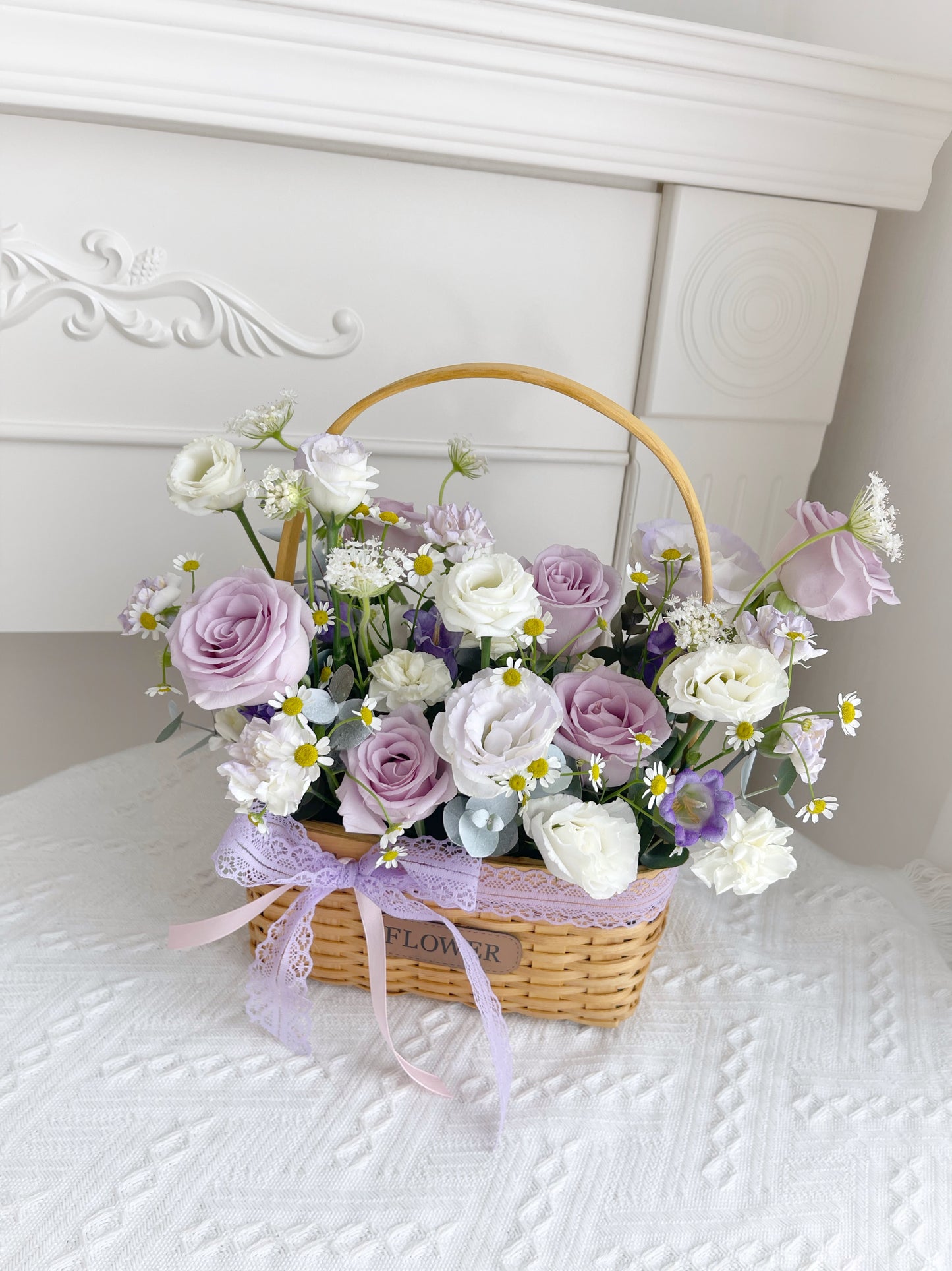 Flower Basket ~purple theme