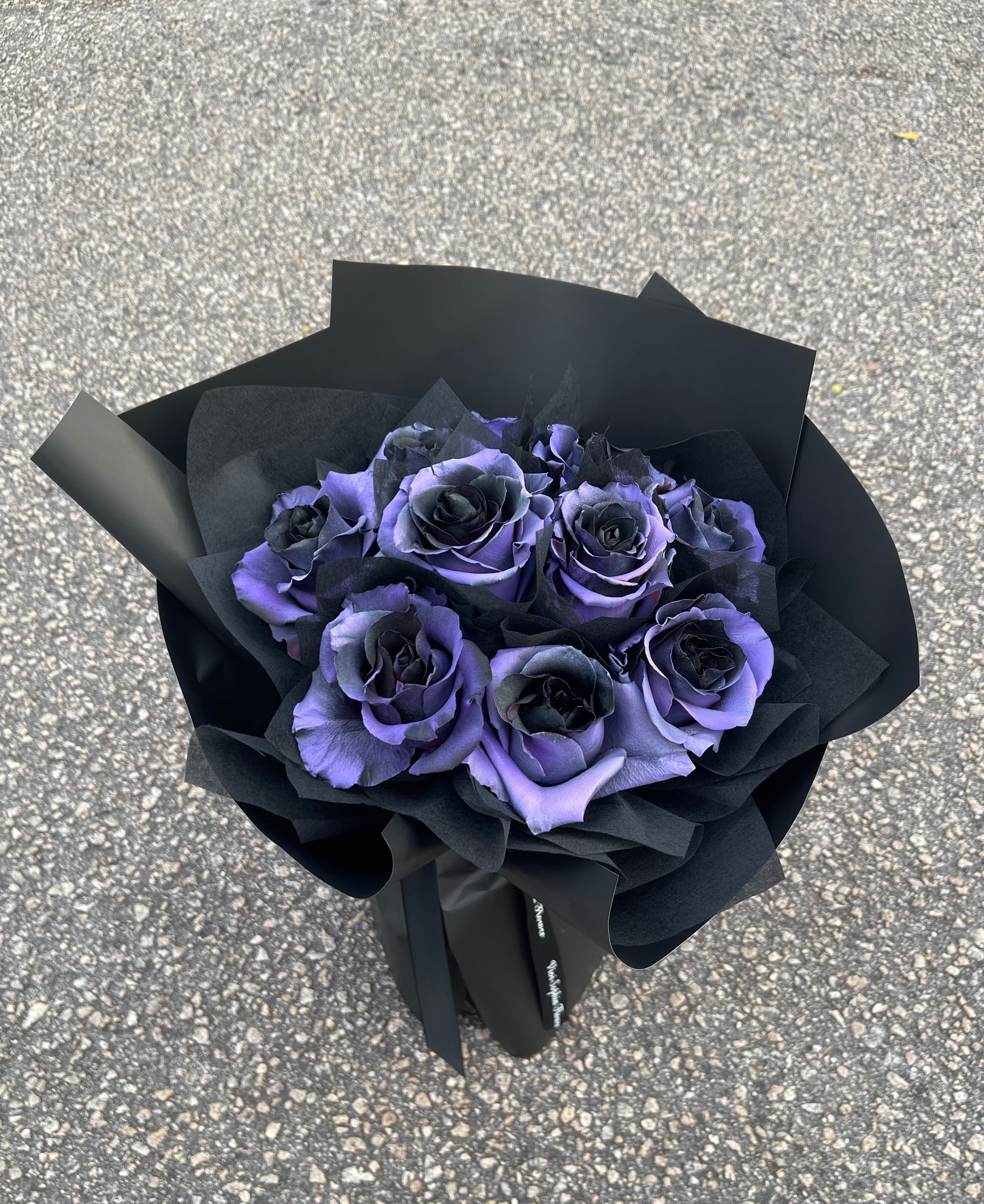 Premium Black purple Rose