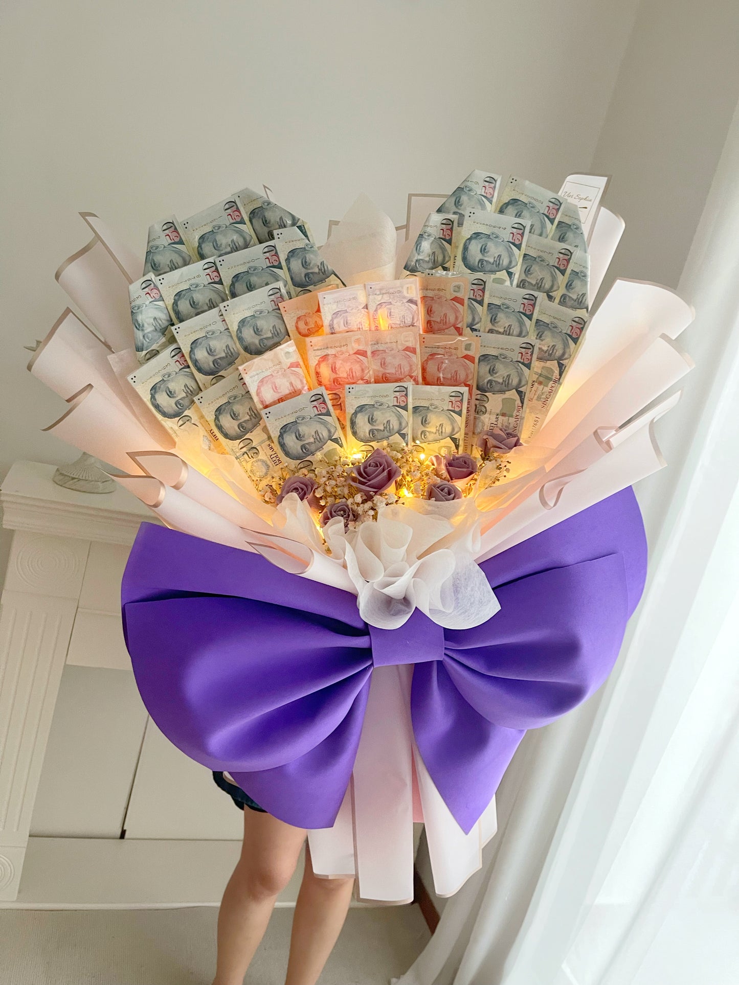 Cash money bouquet