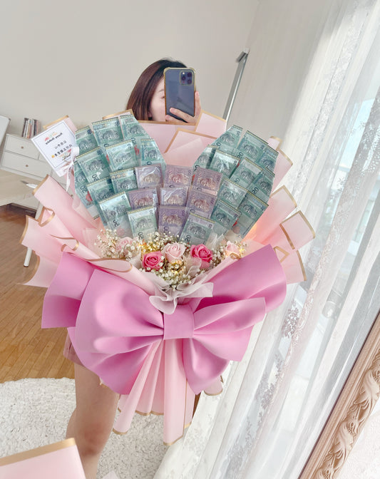 Cash money bouquet